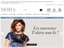 Tablet Screenshot of mona-mode.fr